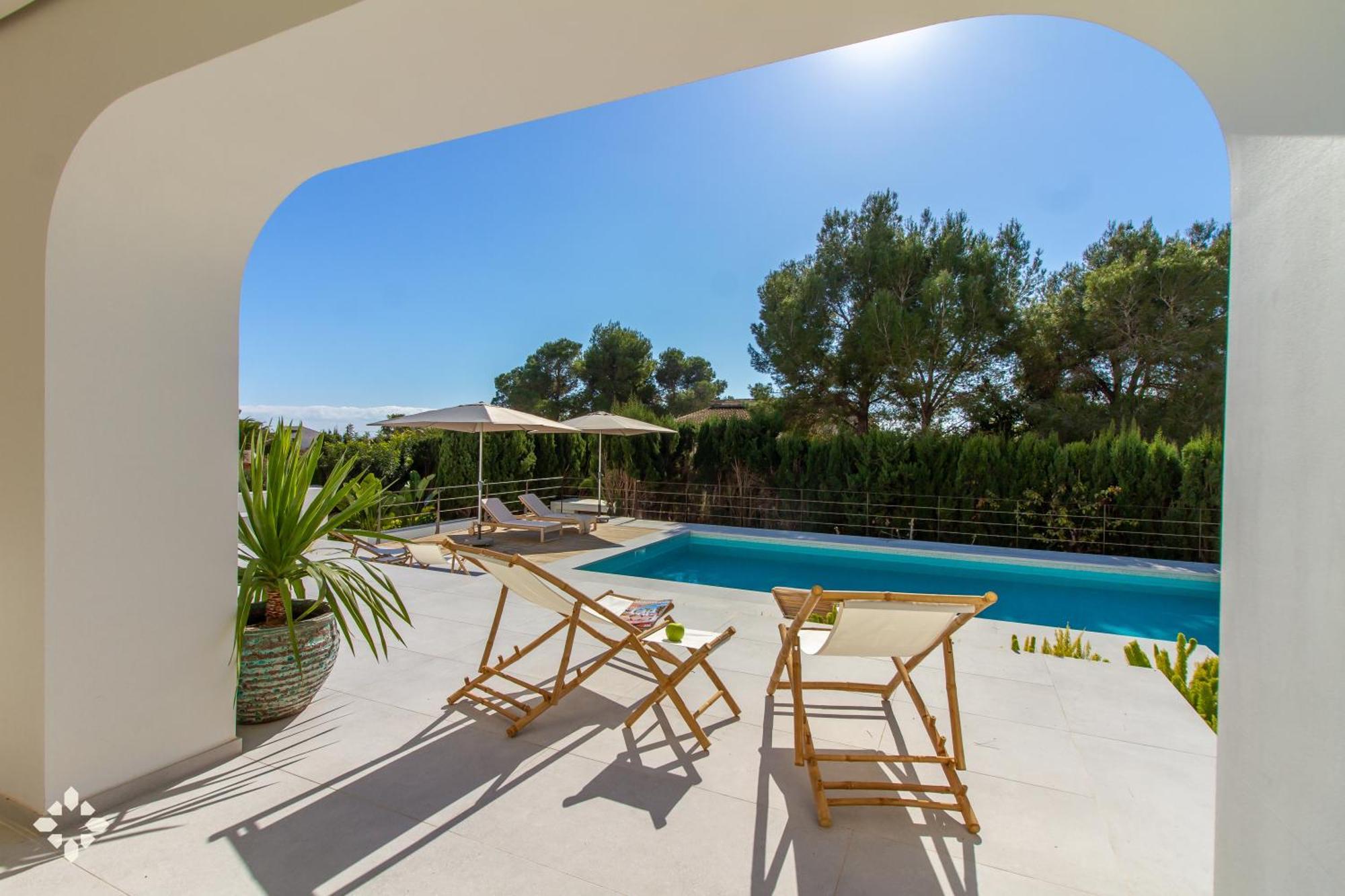 Villa Mastella By Abahana Luxe Teulada Buitenkant foto