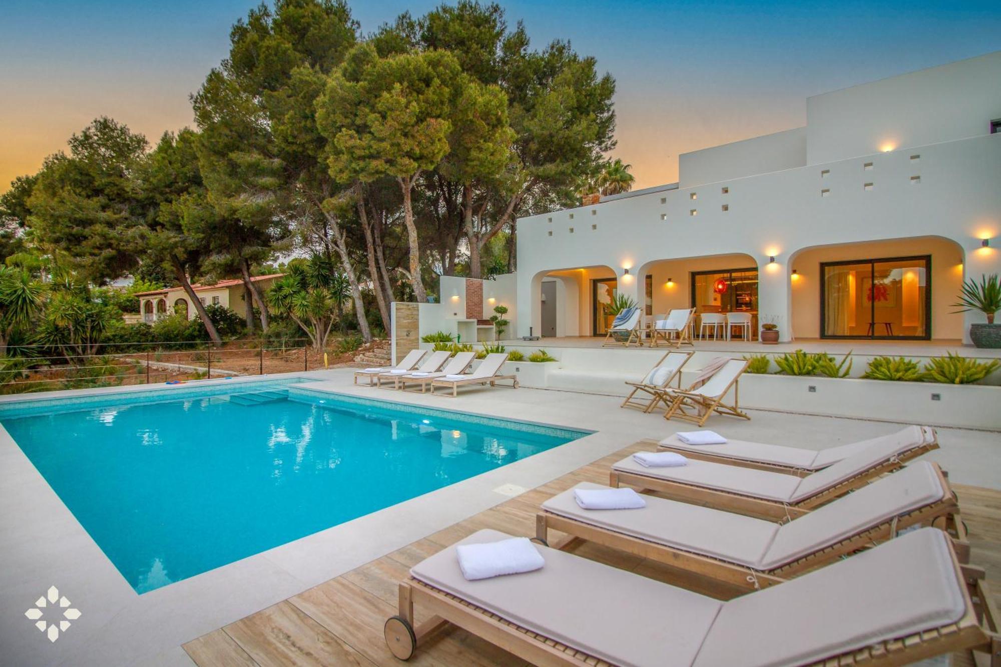 Villa Mastella By Abahana Luxe Teulada Buitenkant foto