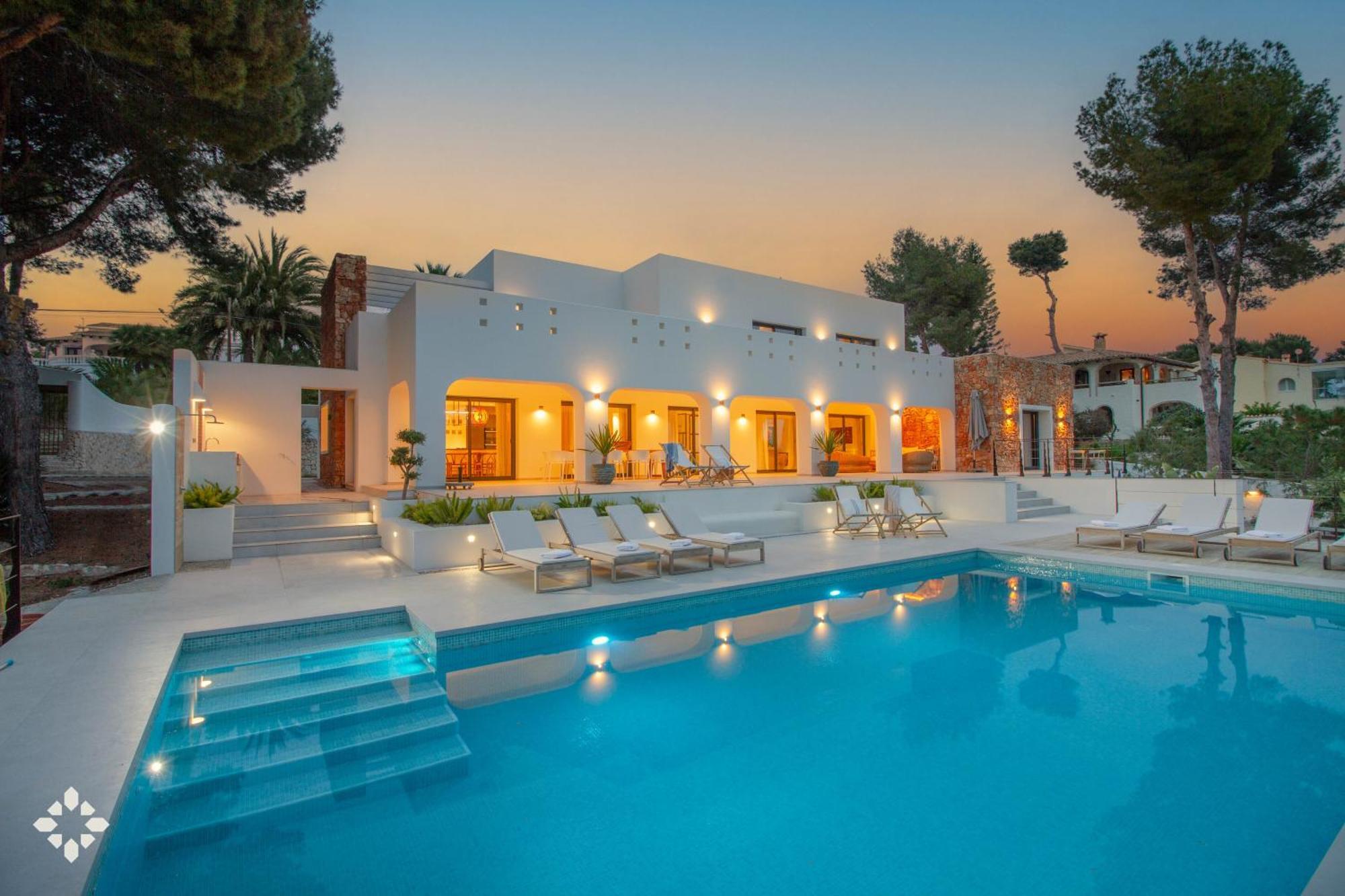 Villa Mastella By Abahana Luxe Teulada Buitenkant foto